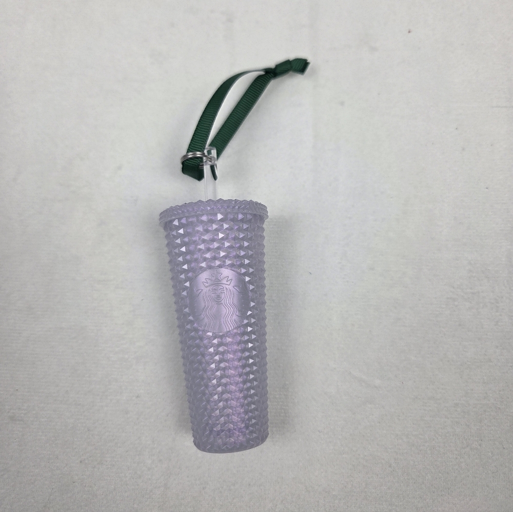 Starbucks Lavender Spike Cup Keychain